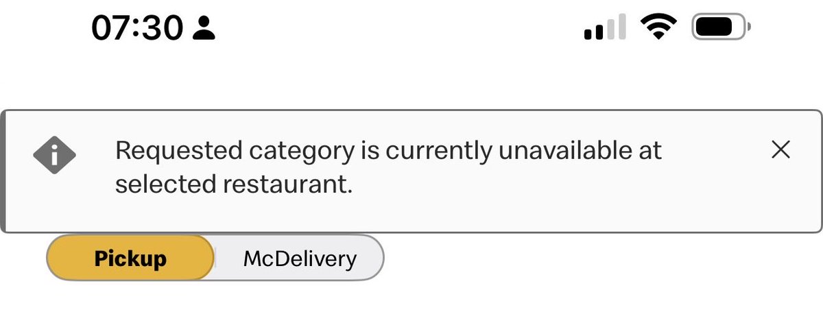 mrbakilid's tweet photo. @HuinGuillaume @McDonalds Hi, your app is advertising The Saja Boys Meal, but it shows as unavailable at my selected restaurant. How much longer do we need to wait for it to become available? https://t.co/tq8YUWgeQh