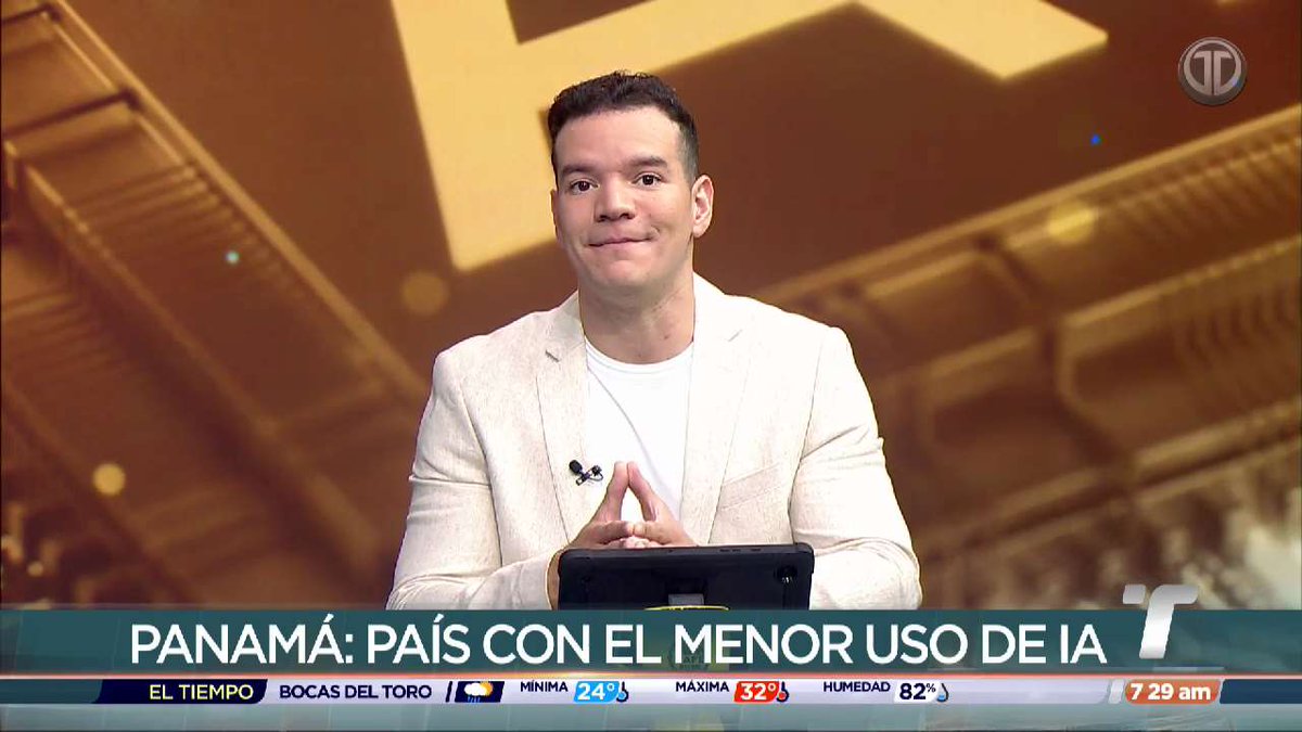TReporta's tweet photo. "El verdadero riesgo hoy no es la Inteligencia Artificial, sino no saber usarla y este estudio es una prueba de ello, nos muestra la evolución del uso de la IA en el entorno laboral panameño, donde el 44% de las personas trabajadoras dice que ya la está utilizando y a pesar de que Panamá es uno de los países con menos usabilidad, también esto representa una gran oportunidad, para la apertura y la inciorporación de plataformas y sistemas con IA", Jeff Morales, gerente de Marketing de Konzerta.