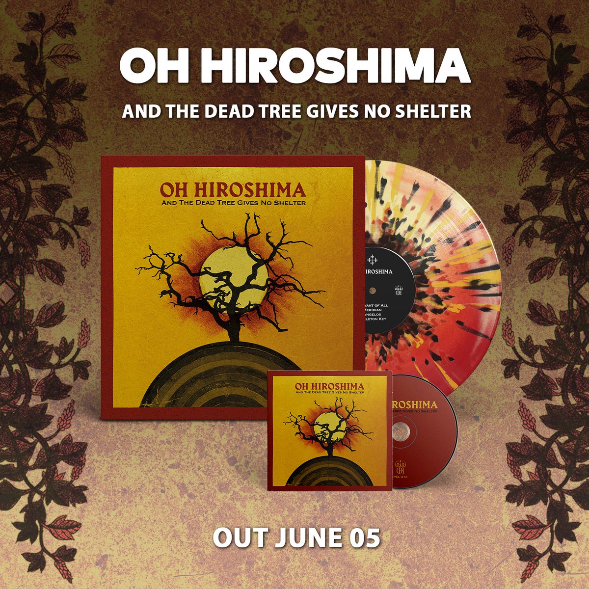 ohhiroshima's tweet photo. Pre-orders for our coming album "And the Dead Tree Gives No Shelter" our open.

https://t.co/mqLBZ1hZFu https://t.co/ienUDusBLU