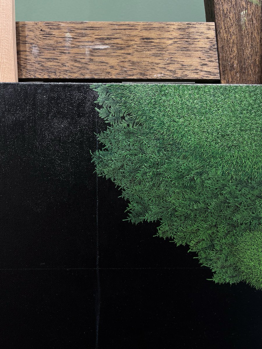 今津 奈鶴子-苔油彩画家- tweet media