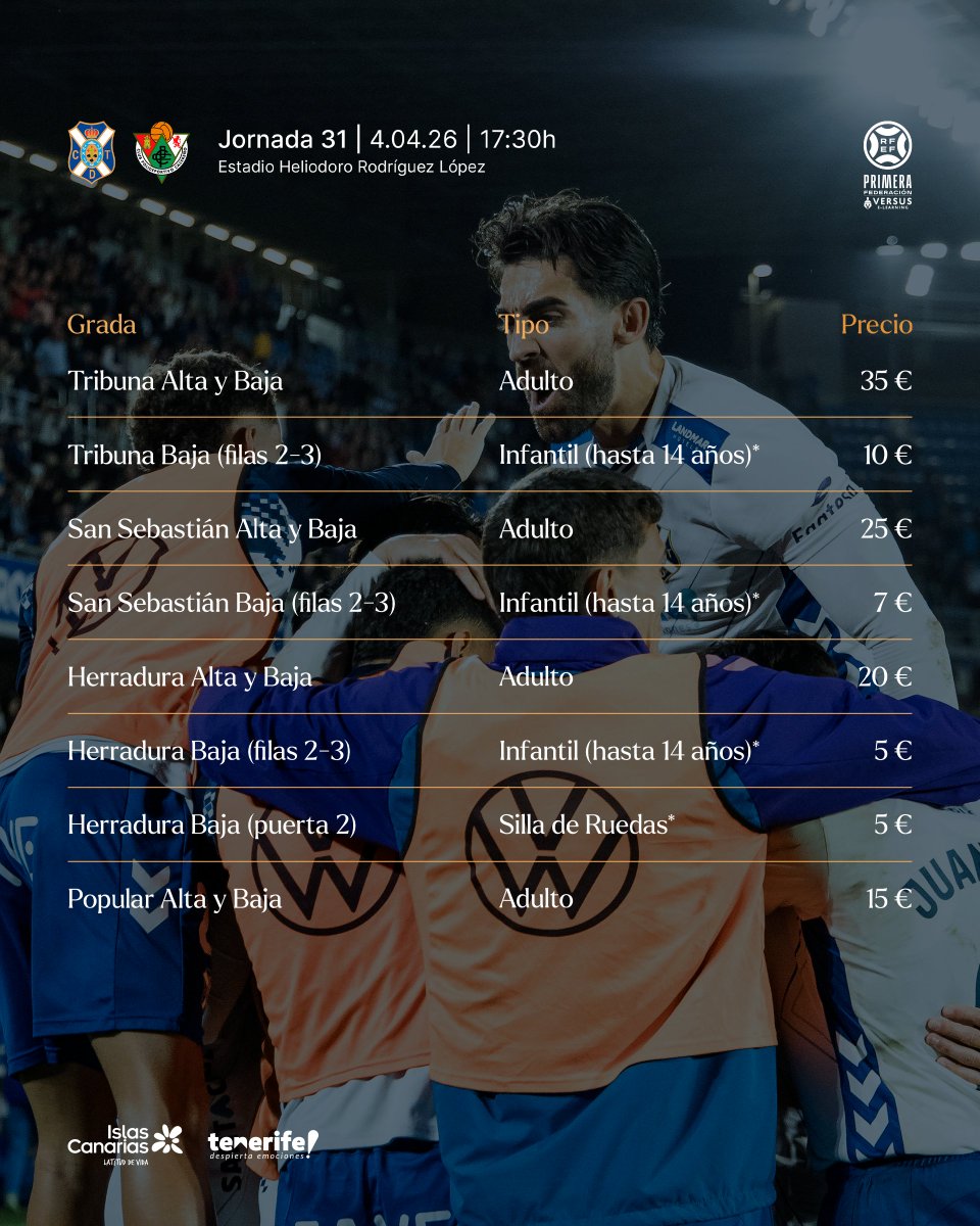 CD Tenerife 🏴󠁧󠁢󠁳󠁣󠁴󠁿 tweet media