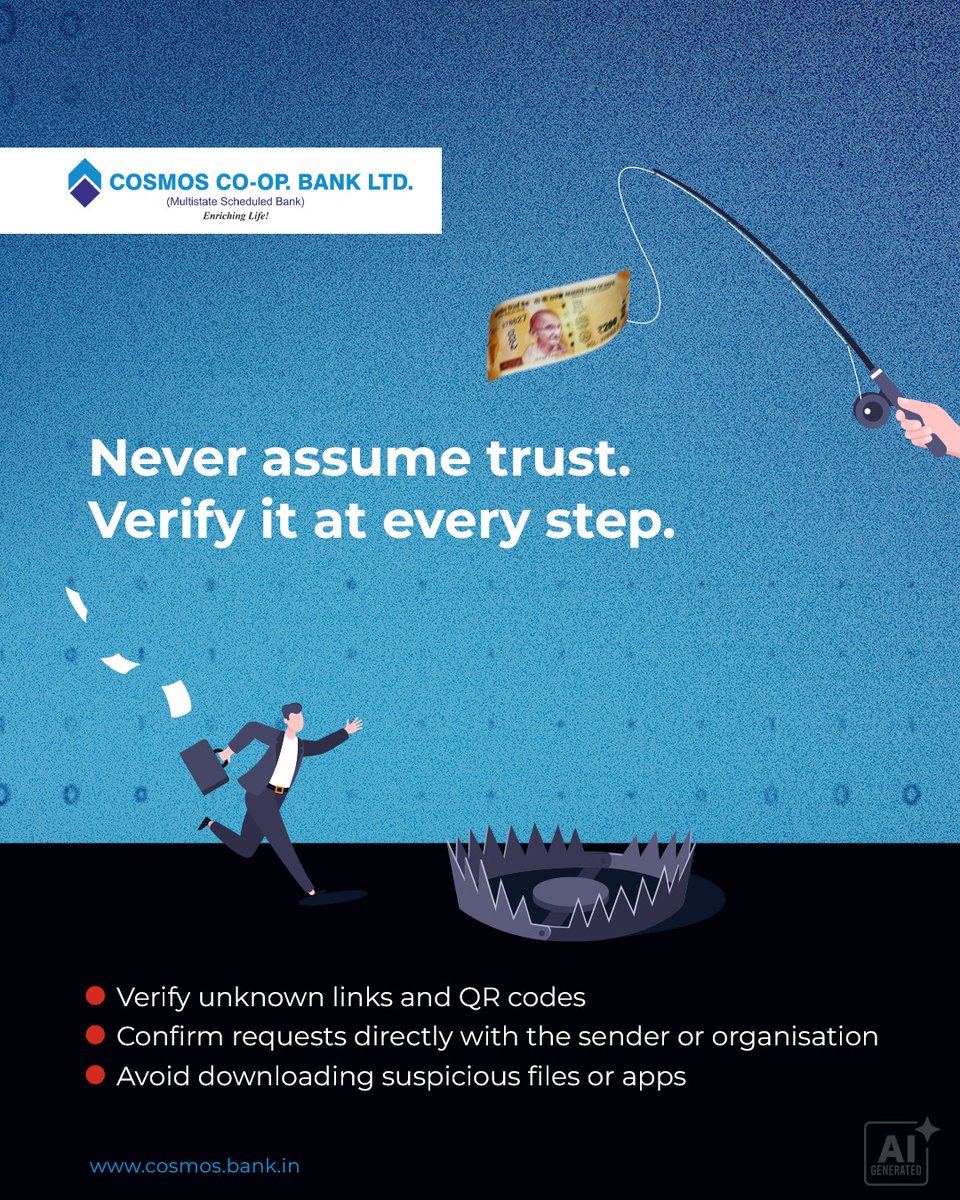 Cosmos Co-Op. Bank Ltd. tweet media