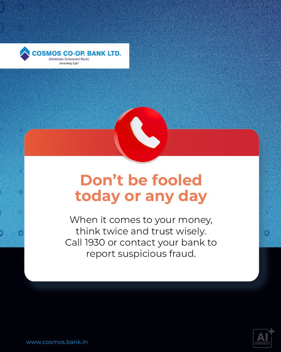 Cosmos Co-Op. Bank Ltd. tweet media