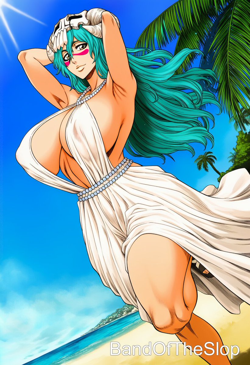 KingGaiseric7's tweet photo. From the sands of Hueco Mundo to your feed, Nel arrived and took everybody by storm 🏜️✨ Hit follow so you never miss a drop, and Rangiku is already on her way 🍶🔥
#NellielTuOdelschwanck #Nelliel #BLEACH #BLEACHTYBW #FanArt #Anime #Manga #Ecchi #NovelAI https://t.co/orec21zIKN
