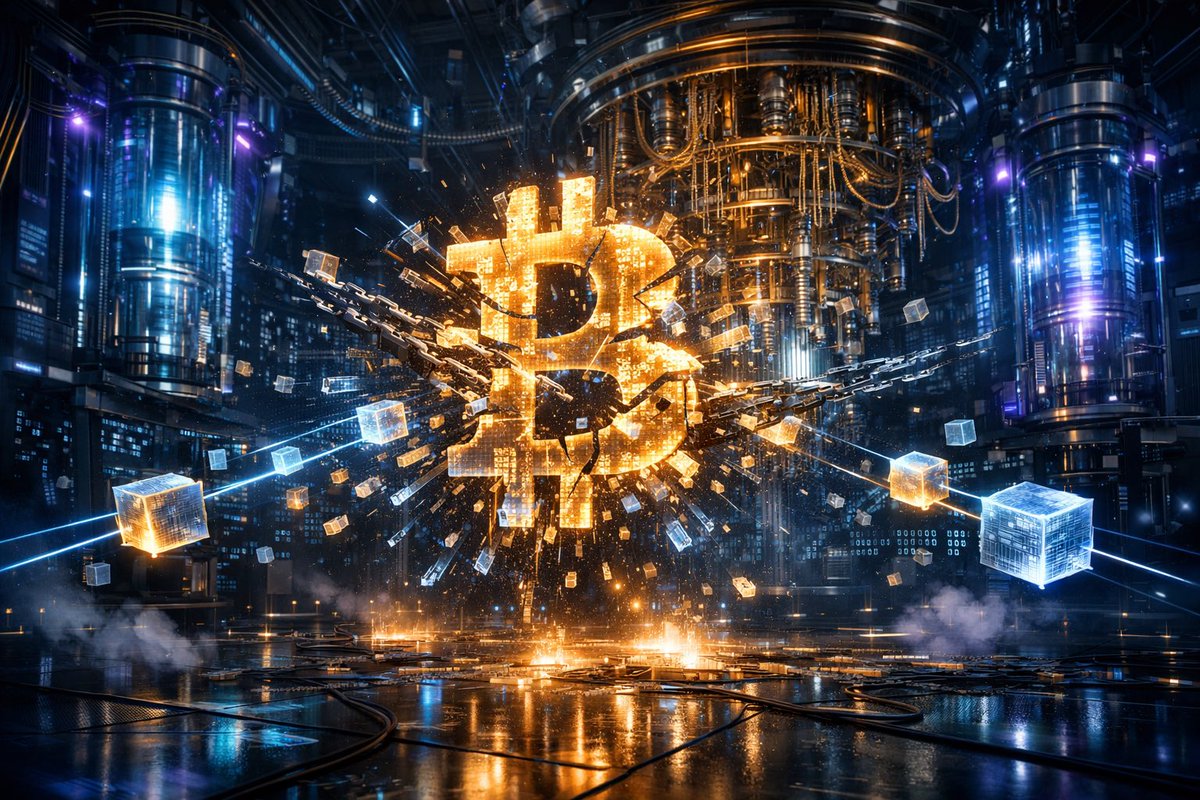 MasterCryptoHq's tweet photo. For years, people said quantum was a “future problem” for Bitcoin.

But Google just dropped a number that changes everything.

A quantum attack could break BTC in 9 minutes…
 And blocks take 10.

Most people are still ignoring this.

Thread 👇🧵 https://t.co/BMEZgzIuMo