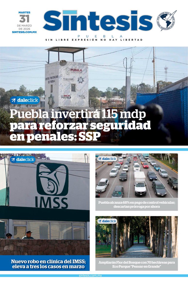 Síntesis Puebla tweet media