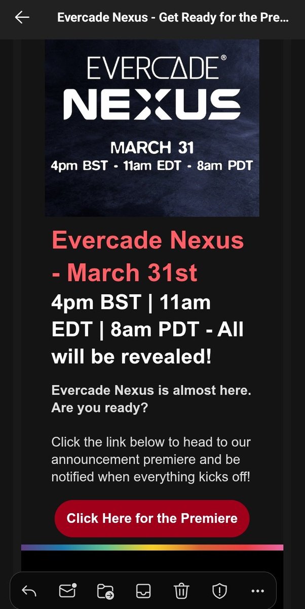 SwedishGamester's tweet image. I'm so #ready to find out what #EvercadeNexus really is! As soon as my #workday is over I'm gonna hurry #home as fast as I can to try and watch the big #reveal as soon as the #video goes live! 😄

...but what if it turns out to be an elaborate #AprilFoolsJoke? 🤔🥲