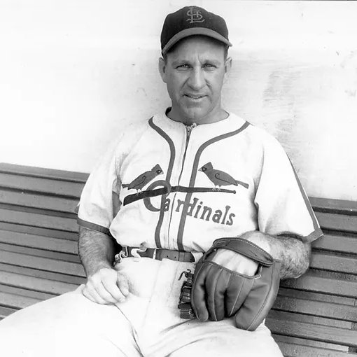 LILFBaseball's tweet image. Enos Slaughter, outfielder mostly for the #Cardinals and #Yankees, was born #OTD in 1916. A ten-time All-Star, he batted .300 ten times and twice led the league in triples. Slaughter was part of four World Series winners and was elected to the #HallofFame in 1985.