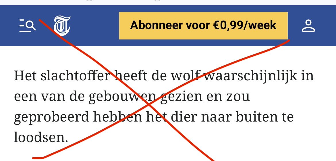 Platform Wolf en Nederland tweet media