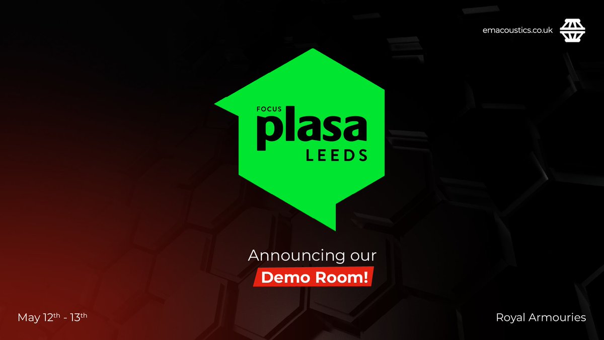 emacoustics's tweet photo. Your chance to hear #EMAcoustics gear at @plasashow  Focus 2026!

We're thrilled to announce that this year's event will feature a dedicated EM Acoustics demo space.

It's an opportunity not to be missed. More details soon!

Register here: https://t.co/bPUPasjthu

#PLASAFocus https://t.co/SbtLoAiPB2