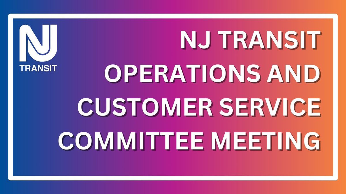 NJ TRANSIT tweet media
