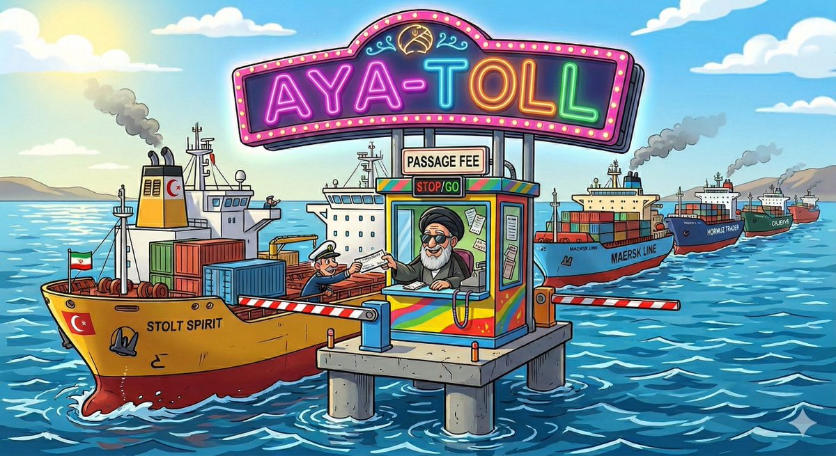 AYA-TOLL where it all likes Hotel California;
 new piece out
(h/t Phil for the Aya-toll!)

shrubstack.com/p/welcome-to-t…