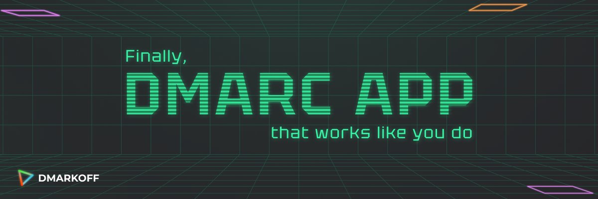glockapps's tweet photo. 💥Something New from GlockApps

After more than 20 years of working with email deliverability, we’ve created DMARKOFF — our contribution to making DMARC more practical and widely adopted.

Finally, the DMARC app that works like you do.

Stay tuned! The release is coming soon! 🔥 https://t.co/wt2Z3E6SYx