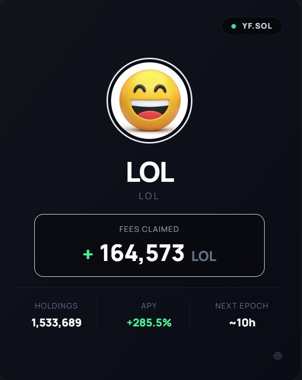 jimwillrace's tweet photo. sent this to the gc but sending here too.. check yieldlayer for ur $lol airdrop

👉 https://t.co/FcinyETIpU‍‍‍​​‌‍

wii https://t.co/3quNImnOIB