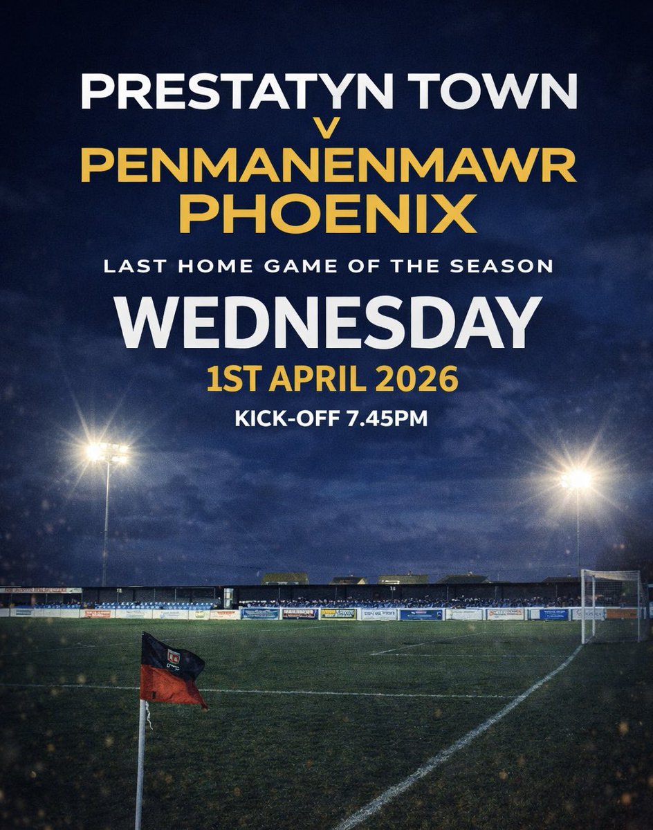 Prestatyn Town FC 🏴󠁧󠁢󠁷󠁬󠁳󠁿 tweet media