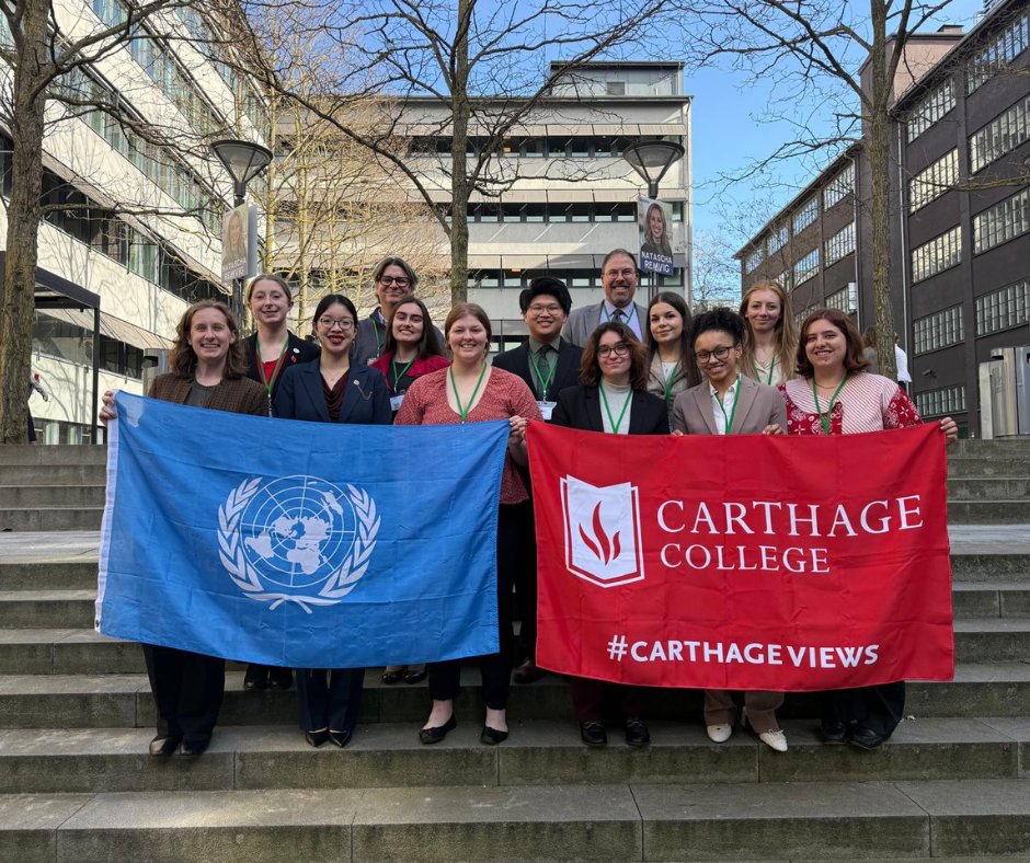 Carthage College tweet media