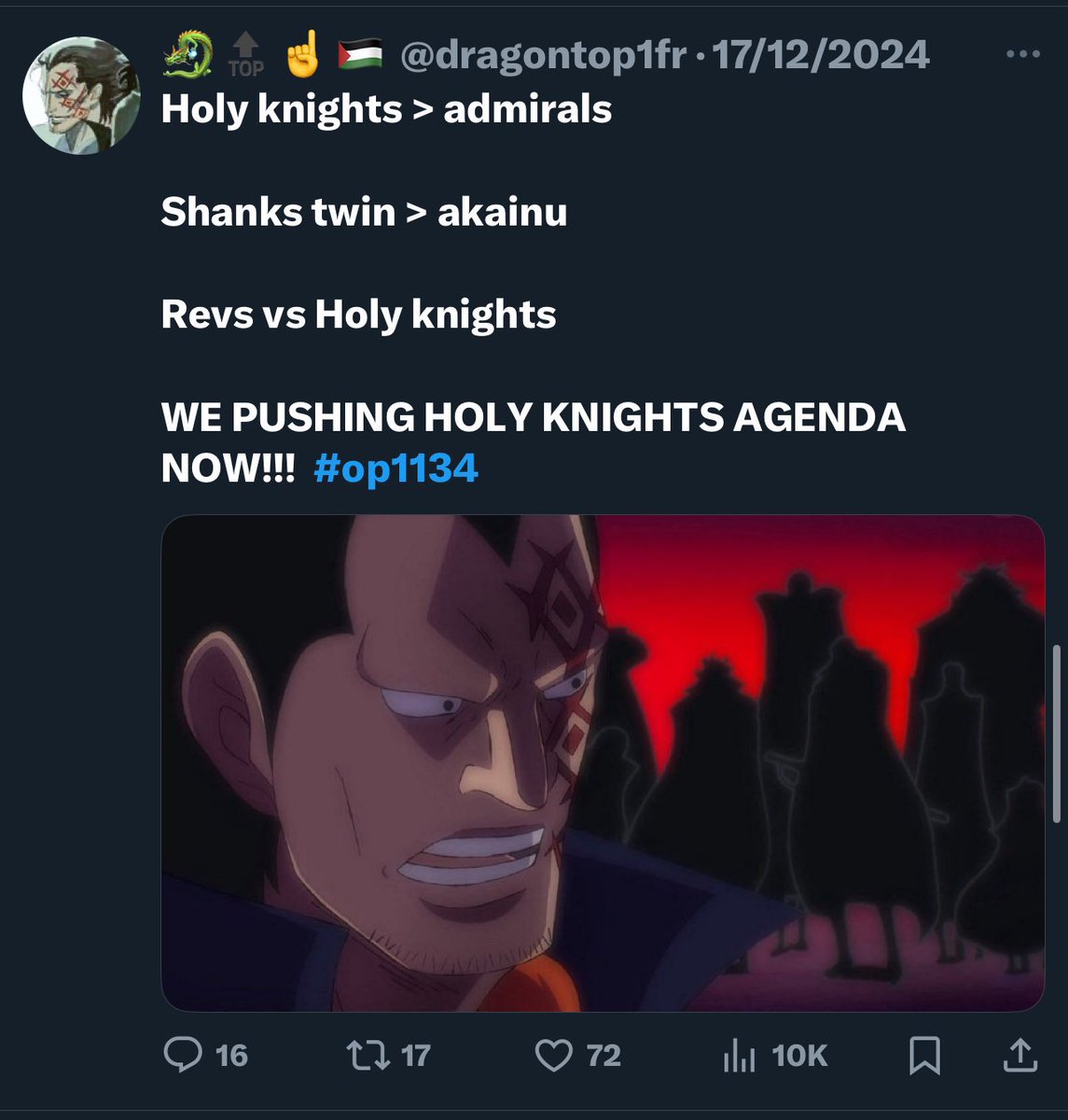 GreenRyo_'s tweet image. #ONEPIECE1179

This was the op community not long ago lmaooo

God safe admiral fans from these retard fanbase because they might be the only mfs who read the story as oda’s want