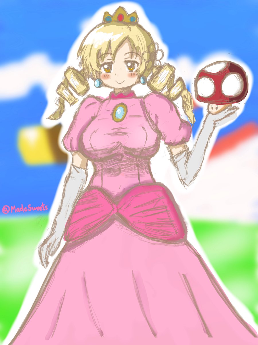 Mami Tomoe - Princess Peach 👑 
巴マミ - ピーチ姫 👑