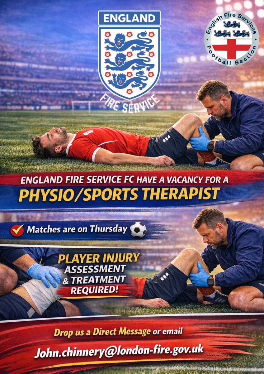 English Fire Service Football Section tweet media