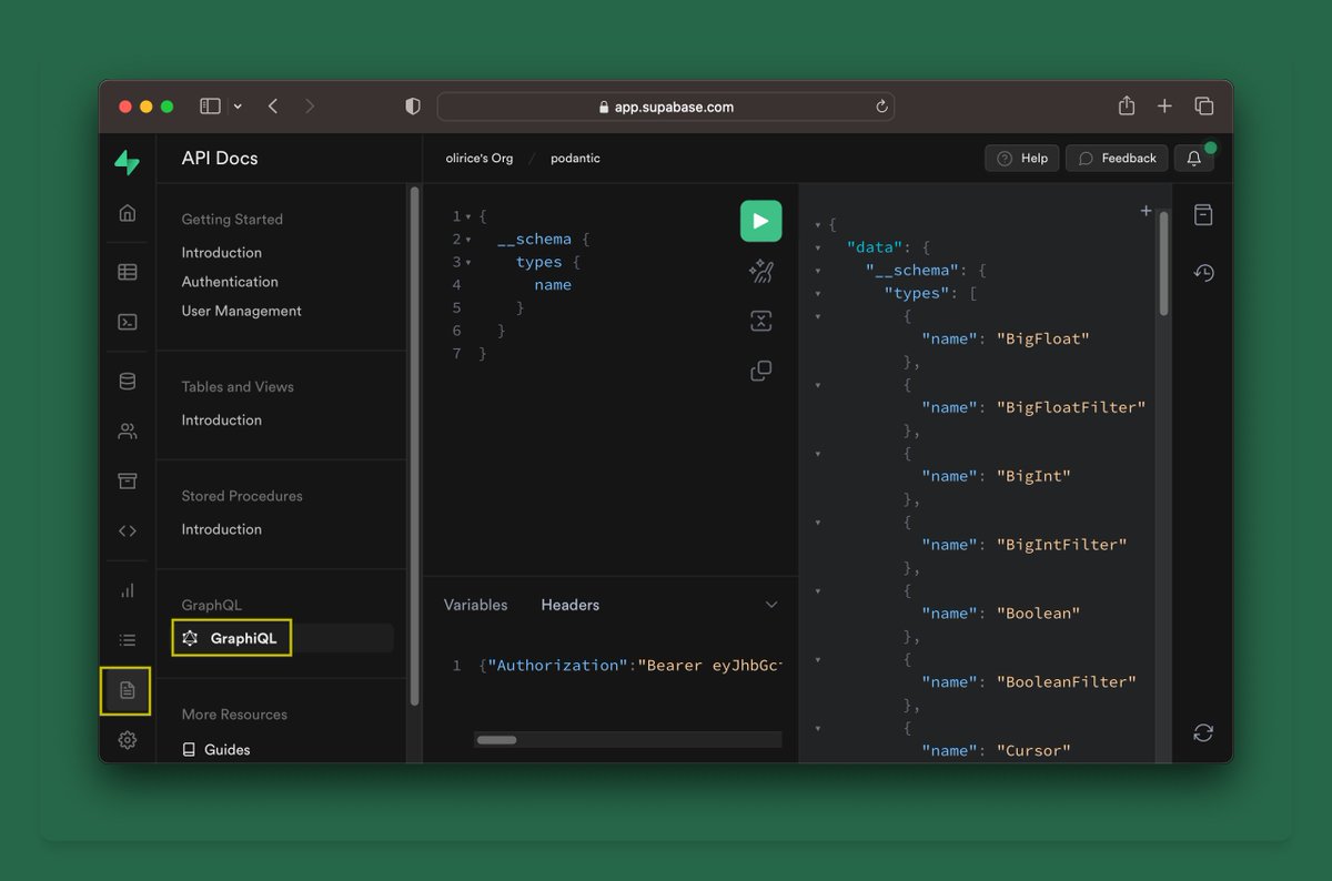 Supabase tweet media