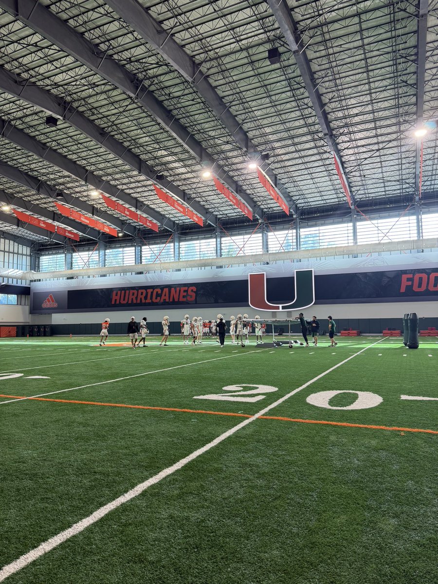 I had a great day with the guys at the University of Miami today! <a href="/CoachKalter/">Danny Kalter</a> <a href="/TheCribSouthFLA/">Frank Tucker</a> @clayjames <a href="/MiamiHurricanes/">Miami Hurricanes</a> <a href="/247Canes/">InsideTheU</a> <a href="/CanesInSight/">CanesInSight</a> <a href="/coach_cristobal/">Mario Cristobal</a> <a href="/GabyUrrutia247/">Gaby Urrutia</a> <a href="/TomLoy247/">Tom Loy</a> <a href="/CodyNagel247/">Cody Nagel</a> <a href="/KornblueKicking/">Brandon Kornblue</a> <a href="/iRepCoaches/">Hector Clavijo III</a>