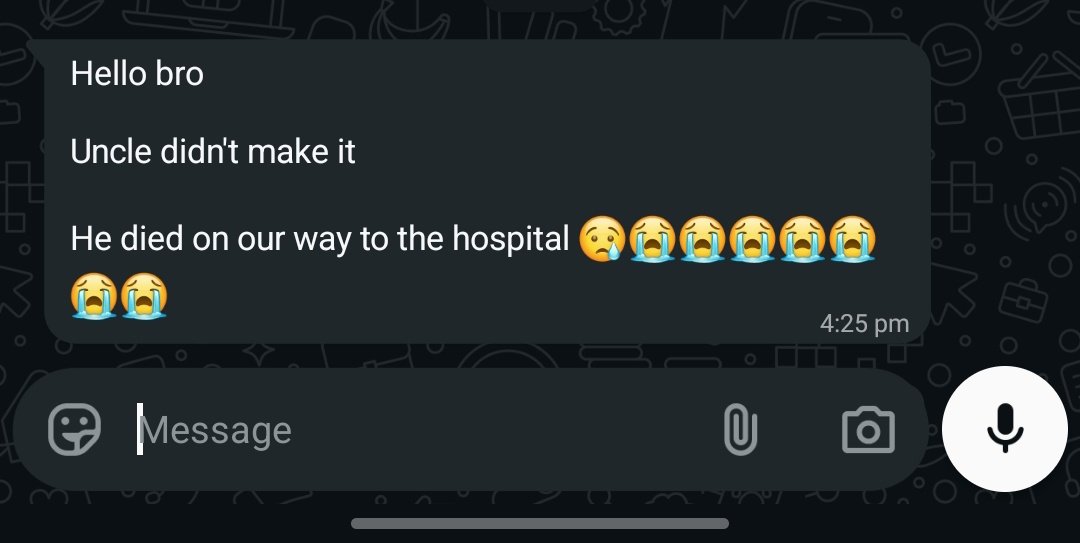 Peter Oghenejevwe tweet media