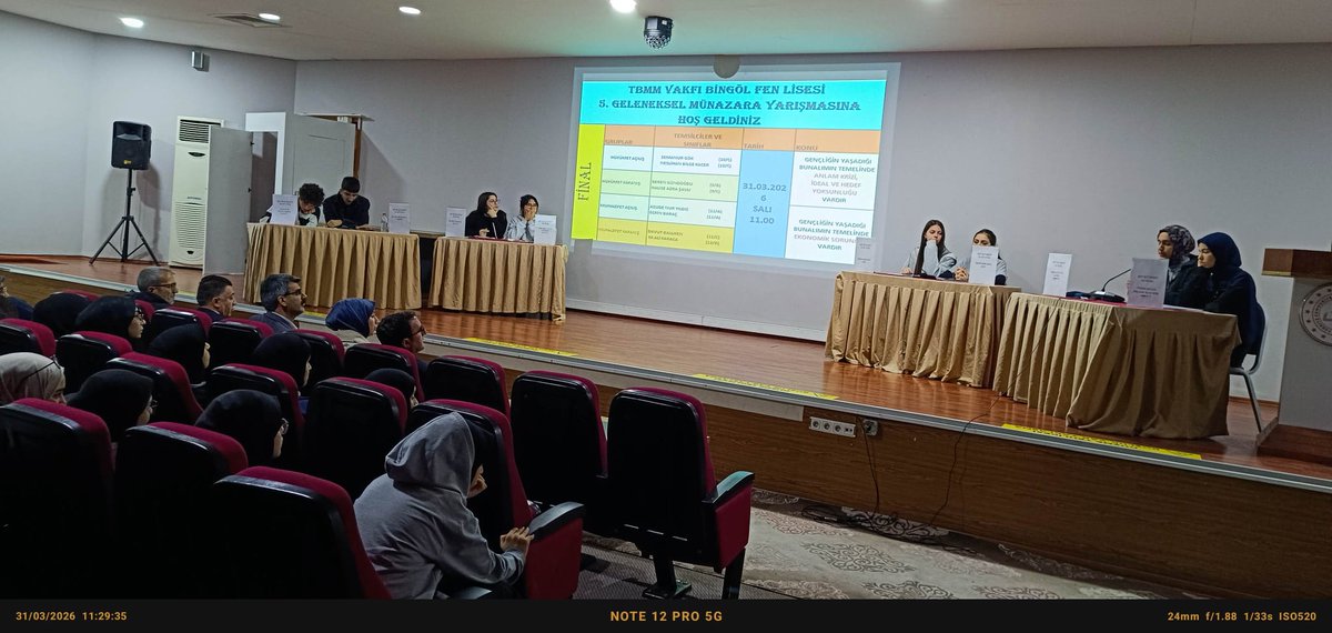 TBMM Vakfı Bingöl Fen Lisesi tweet media