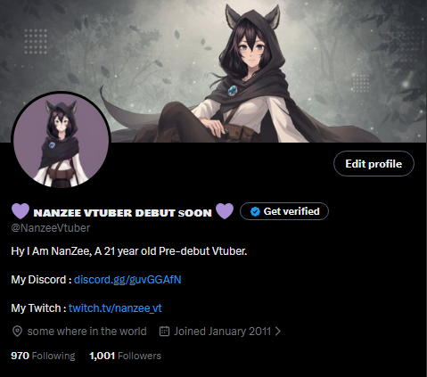 💜 ɴᴀɴᴢᴇᴇ ᴠᴛᴜʙᴇʀ ᴅᴇʙᴜᴛ ꜱᴏᴏɴ 💜 tweet media