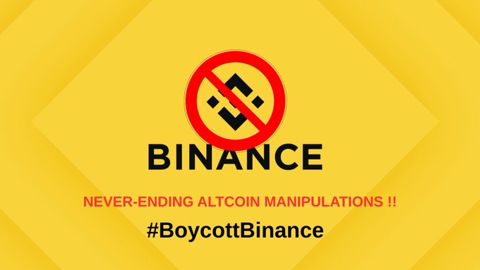 FuckCzonsol's tweet photo. @xz6548 @heyibinance $FKCZ and BoycottBinance https://t.co/28aKfsUYWj