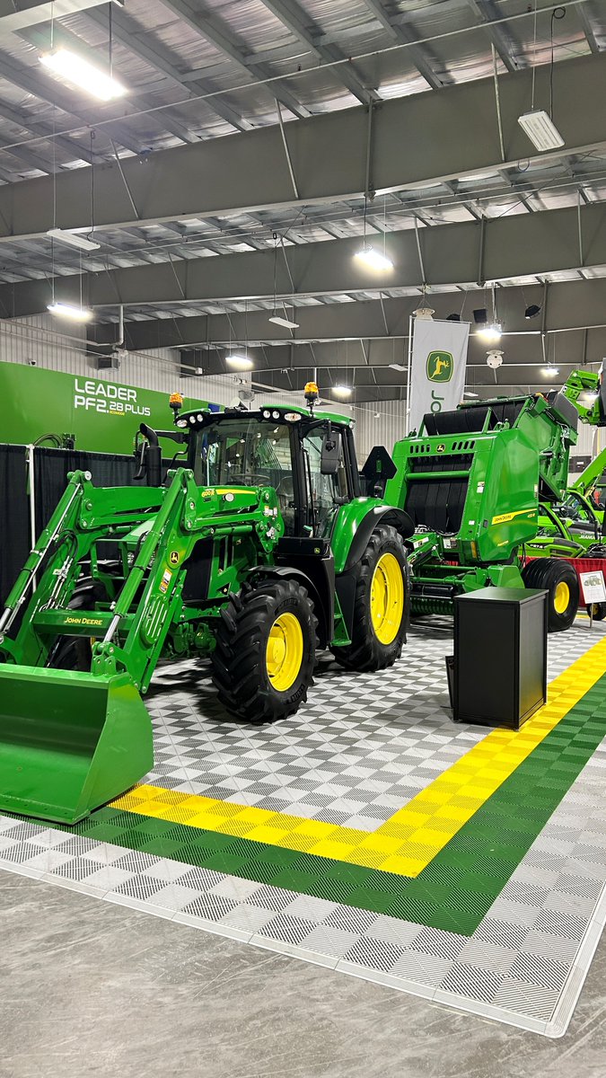 HuronTractorLtd's tweet image. The John Deere Dealers of Ontario are set up for the Canadian Dairy Xpo in Stratford, April 1-2. We're proud to help support Canadian Dairy and be part of such a great community. See us in both the Cow Coliseum Hall and Forage &amp;amp; TMR Hall.

@DairyXpo #canadiandairyxpo #CDX