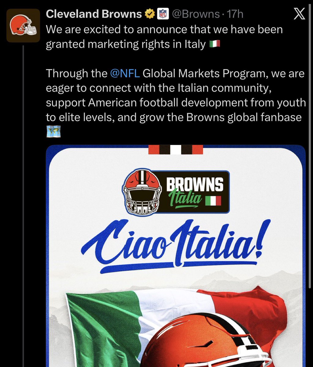 Less than 24 hours after the U.S. threatened to send the Cleveland Browns to Italy the Italian government responded by closing its air bases to American military aircraft. We need to find a way to deescalate this