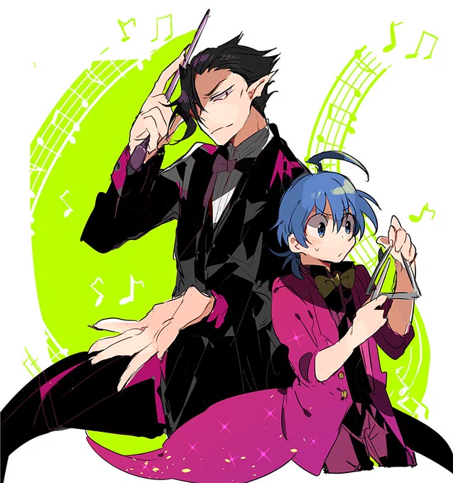 音楽祭楽しみだな〜〜ということで昔描いたまいるま絵再掲