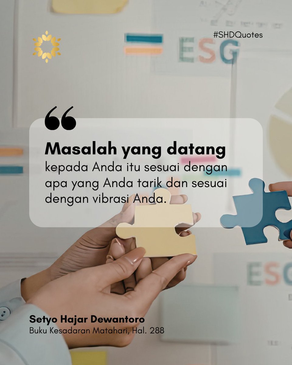 mataharipm's tweet photo. Pernah merasa masalah datang dengan pola yang sama? Apa mungkin hidup sedang merespons vibrasi yang kita pancarkan?

Coba direnungkan, apakah ini kebetulan? Silakan disimak!

#shdquotes #mindfulness #vibrasi #SekolahKehidupan https://t.co/Fo0ocfRM9p