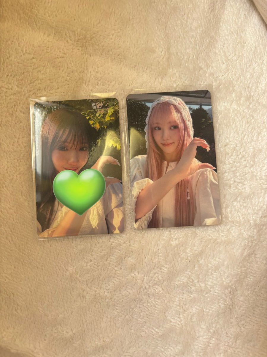 _mayuka__S2's tweet photo. @nizi_mako04 検索より失礼します
🧡を所持していますが💚と交換は可能でしょうか？ https://t.co/kEnu0XX0Fl