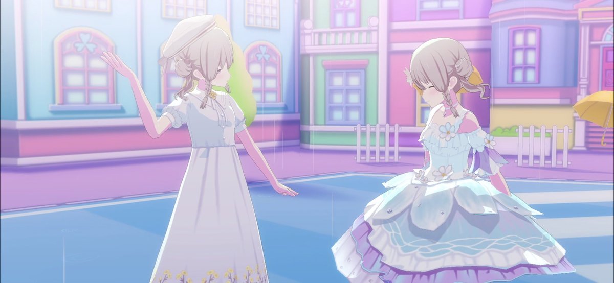 水色も似合う(＞＜)🩵