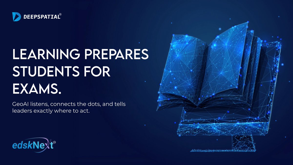 deepspatialai's tweet photo. Exams measure knowledge, but the future asks deeper questions.
Because choosing the right path takes more than marks, it takes clarity.

🔗 Discover more at https://t.co/joIeweQjku

#edskNext #CareerClarity #StudentEmpowerment  $DSAI $DSAIF $DSAI.CN https://t.co/yZGc6edgR0