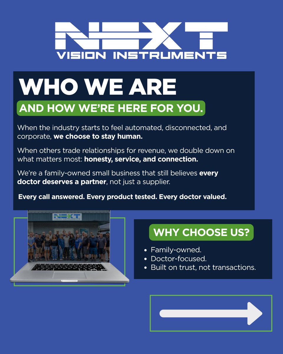 NextVision_'s tweet image. Why Practices Nationwide Trust Next Vision Instruments 👀

727.483.9140
sales@nextvision2020.com
nextvisioninstruments.com

#nextvisioninstruments #ophthalmology #eyecareprofessional #optometry #eyecareprovider #eyecare #visioncare