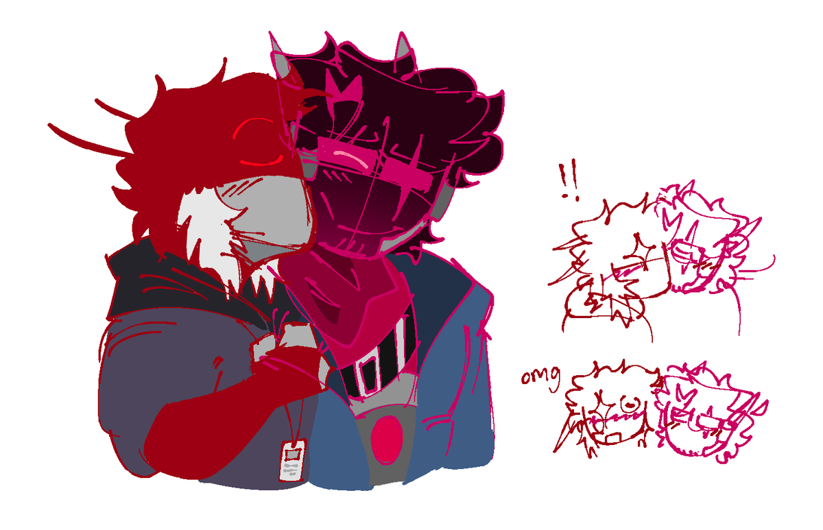 quacksel_'s tweet photo. "DOUBLESPEAKERRRRRR kiss?" -> yah >:3 #pressurehq lol https://t.co/zvd6LuZuIC https://t.co/Y0HPEh3IU3