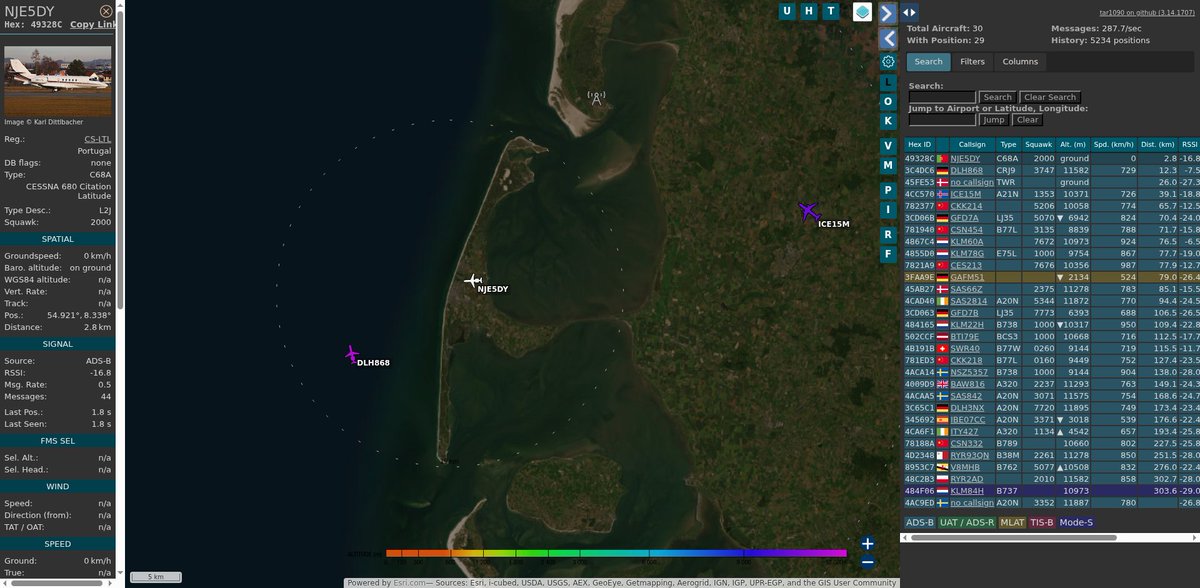 AboveEDXW's tweet image. #NJE5DY: NetJets Europe (#Textron Aviation Citation Latitude • CS-LTL) 
2.4 km out at 0 ft - heading W with 0.0 km/h. 
jetphotos.com/photo/keyword/…
2000 • 14:58:39
#GWT #EDXW #adsb