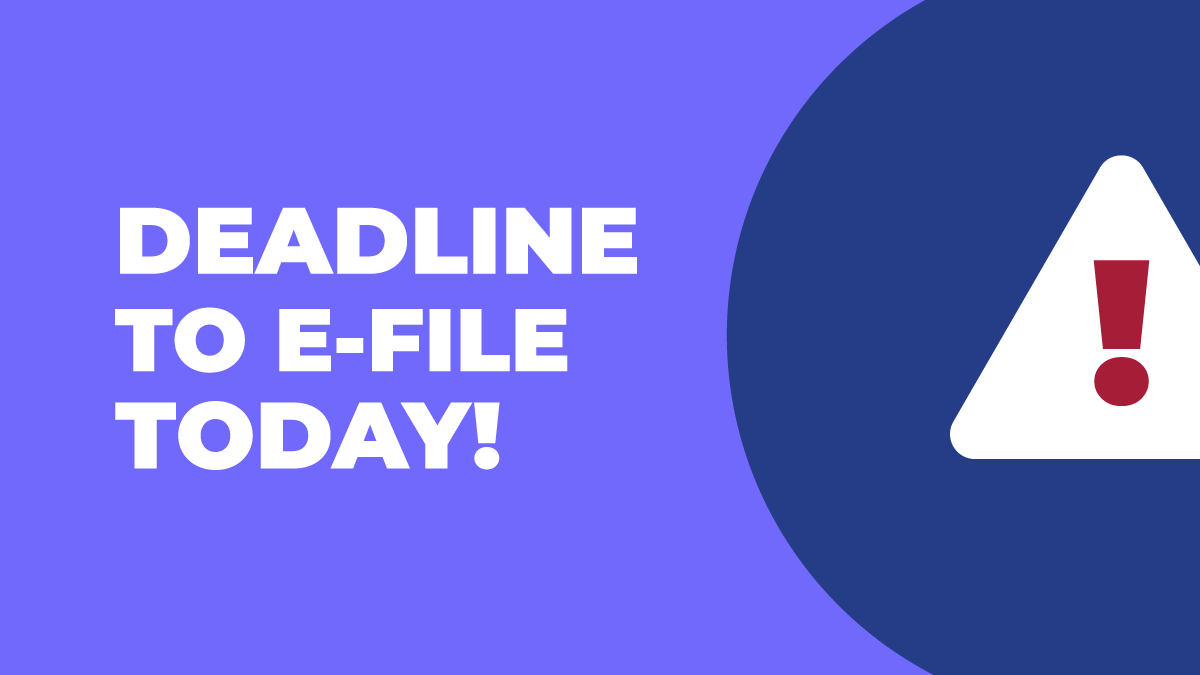 NelcoSolutions's tweet photo. 📢 TODAY is the due date to e-file your 1095 Forms! 
Avoid penalties—File with Nelco before 8:00PM ET

File NOW with Nelco. 👉 https://t.co/2DeqsUEmGW

#ACAForms #TaxSeasonReady #YearEndFiling #NelcoSolutions https://t.co/2MaRPSGmHk