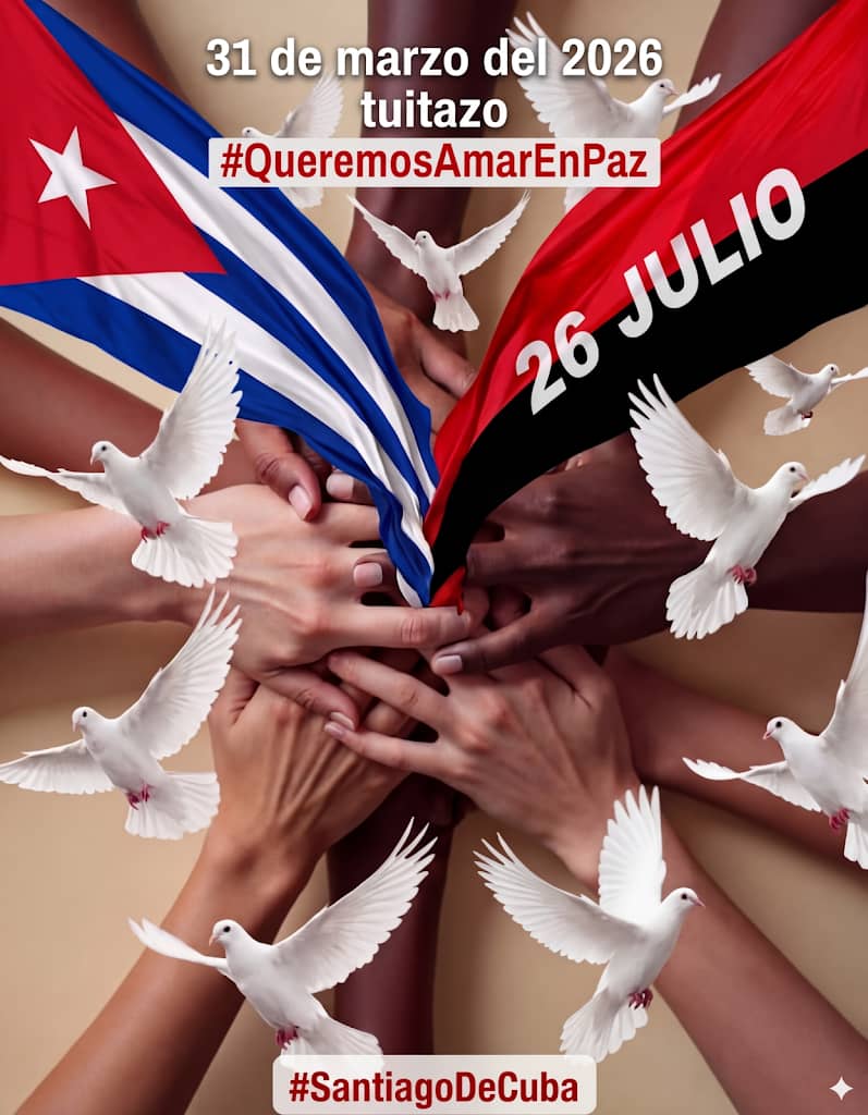 #QueremosAmarEnPaz
#SantiagoDeCuba