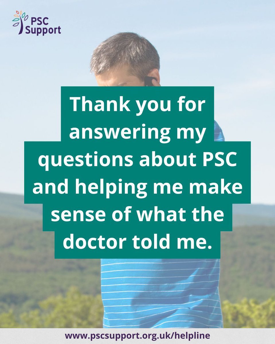PSCSupportUK's tweet image. Living with PSC can feel like learning a second language. It’s okay to feel overwhelmed by what you’re told in the clinic room. Our specialist Helpline Nurse, Loren, is here for you.🔗 Book a slot: buff.ly/dc8o4zR
#PSCSupport #RareDisease #LetsBeatPSC @HelplinesUK