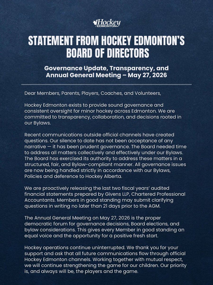 Hockey Edmonton tweet media