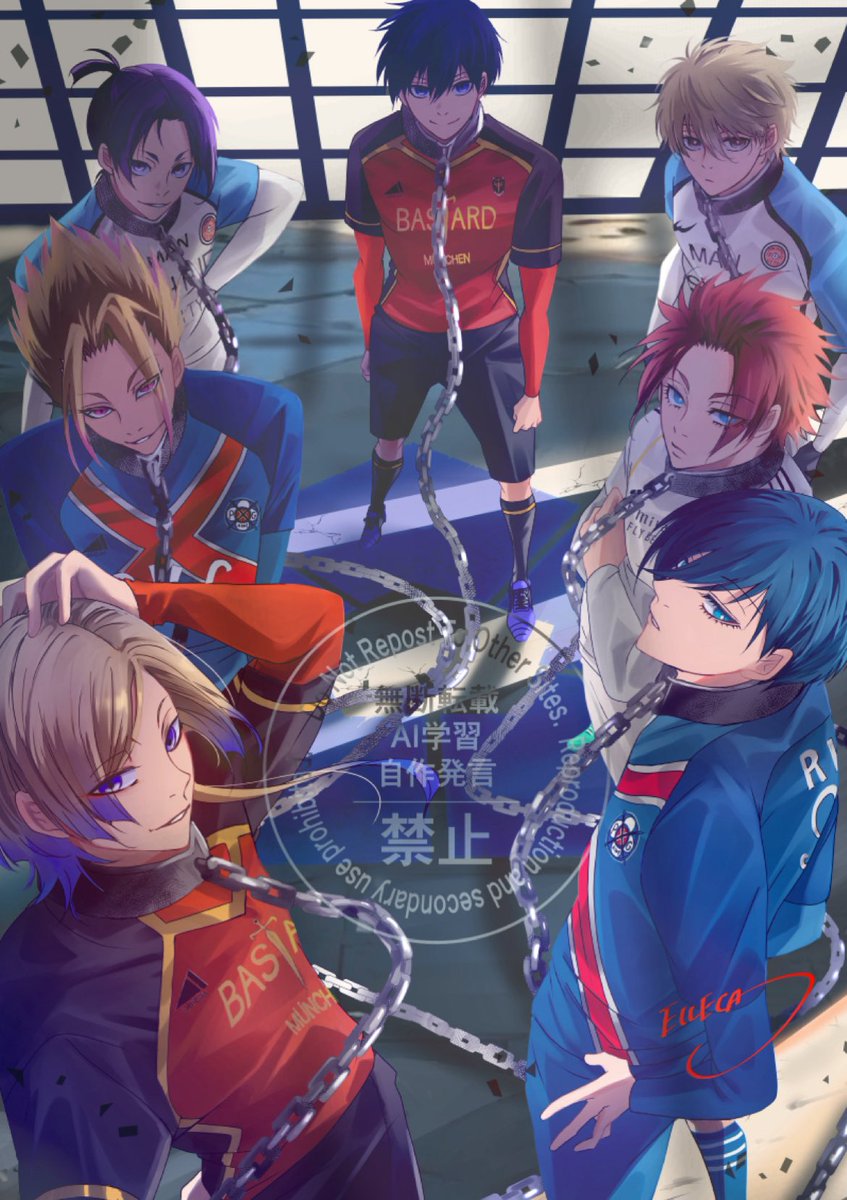 bluelock #ブルーロックFA 潔世一 ミヒャエル・カイザー 糸師凛 糸師冴