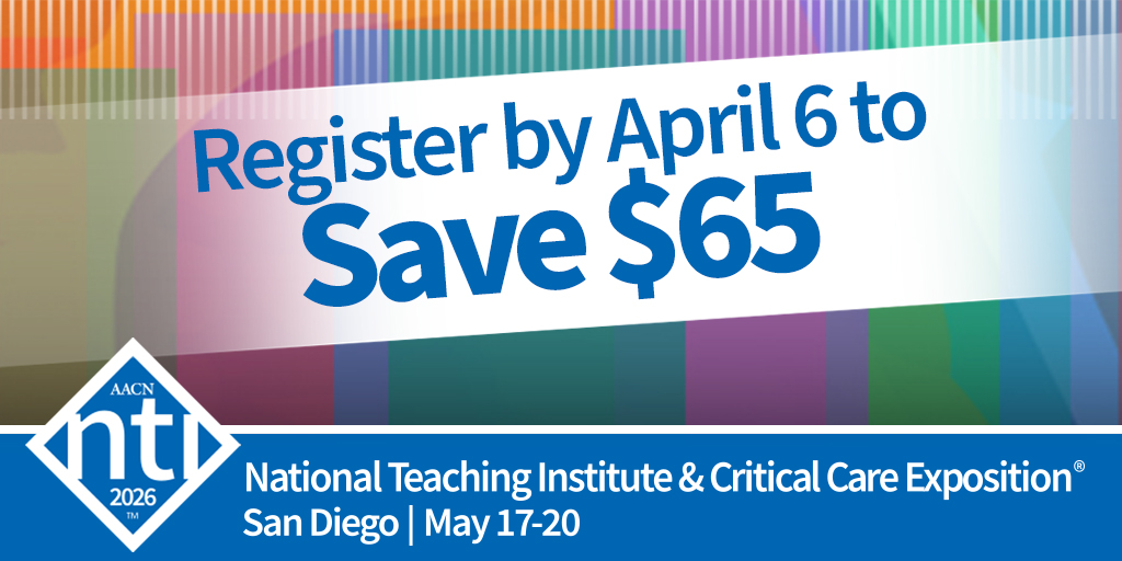 American Association of Critical-Care Nurses tweet media