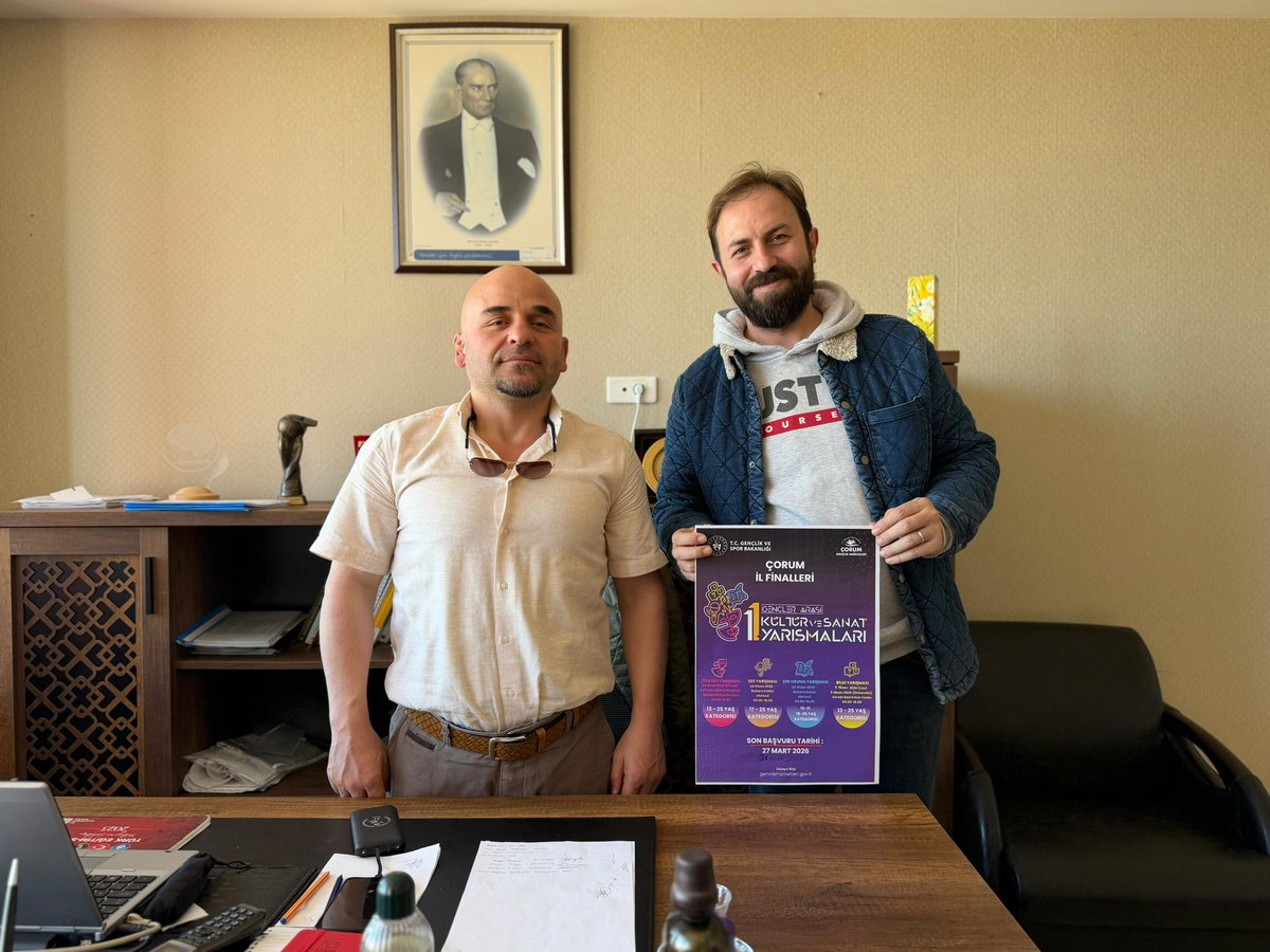 CorumGM's tweet photo. ✨ Kültür ve sanatın birleştirici gücüyle, fikirlerin özgürce ifade bulduğu yarışmalarımız için hazırlıklarımız  devam ediyor!

🎭 Kültür ve sanat yarışmaları ile 🗣️ münazara yarışmamızın duyuruları, fakülte ve meslek yüksekokullarımızda
Tanıtmaya devam ediyoruz 

#kültürsanat https://t.co/A89HpZVSqL