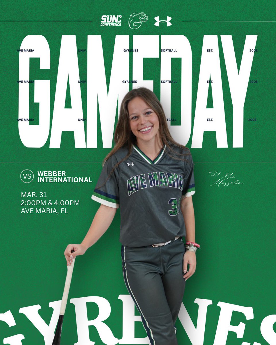 Ave Maria University Softball tweet media