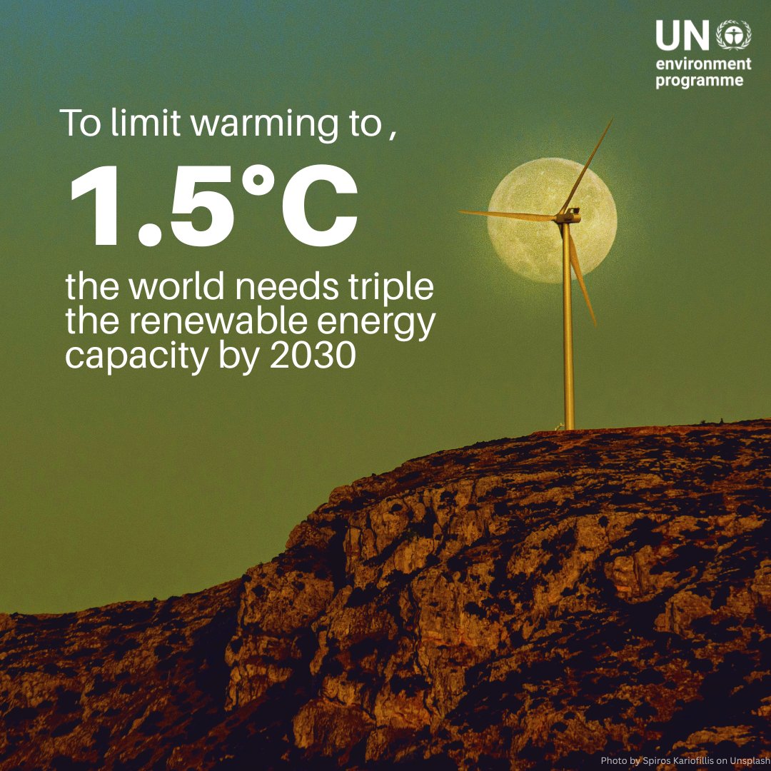 760M people still lack access to electricity.

Clean energy can change this: powering healthcare, education, and connectivity, while creating jobs, reducing poverty, and tackling climate change.

Here is why renewables are vital for people and the planet. unep.org/topics/energy/…