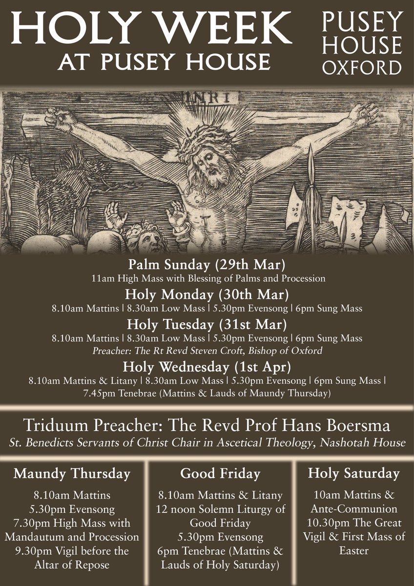 Pusey House tweet media