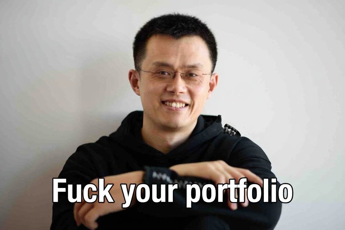 FuckCzonsol's tweet photo. @xiaoshunli When you realise $FKCZ  #boycottBinance https://t.co/HIHtpFy7Jl